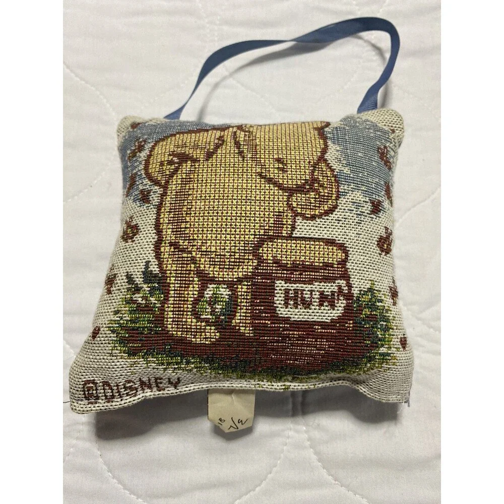 Disney WINNIE THE POOH, Pooh Honey Tapestry Pillow 5 X 5 Door Hanger